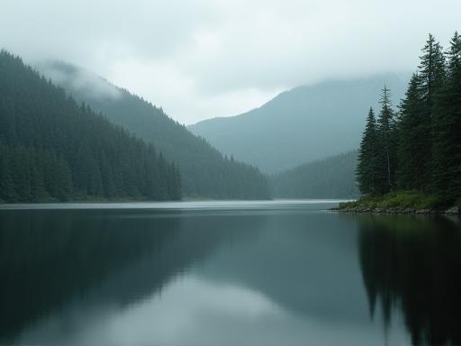 Černé jezero na Šumavě